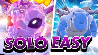 The BEST Pokemon to SOLO 7 Star BLASTOISE Tera Raid in Scarlet and Violet DLC