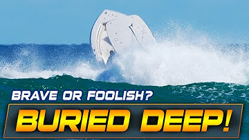 HOW TO SINK YOUR BOAT 101!! RISKY MOVE AT BOCA INLET | BOAT ZONE