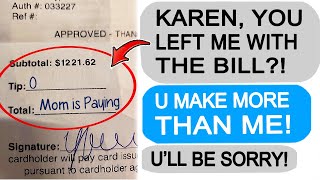 Karen DEMANDS I PAY FOR HER BF'S MEAL! Gets Taught a Lesson!  r\/EntitledPeople