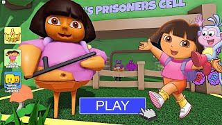NEW GAME DORA THE EXPLORER BARRY'S PRISON RUN! Obby Update #roblox #obby