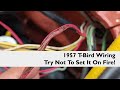 Car Fire! I Set My 1957 Thunderbird Wiring On Fire.