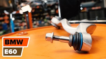 Hoe een voorste draagarm vervangen op een BMW 5 E60 HANDLEIDING | AUTODOC