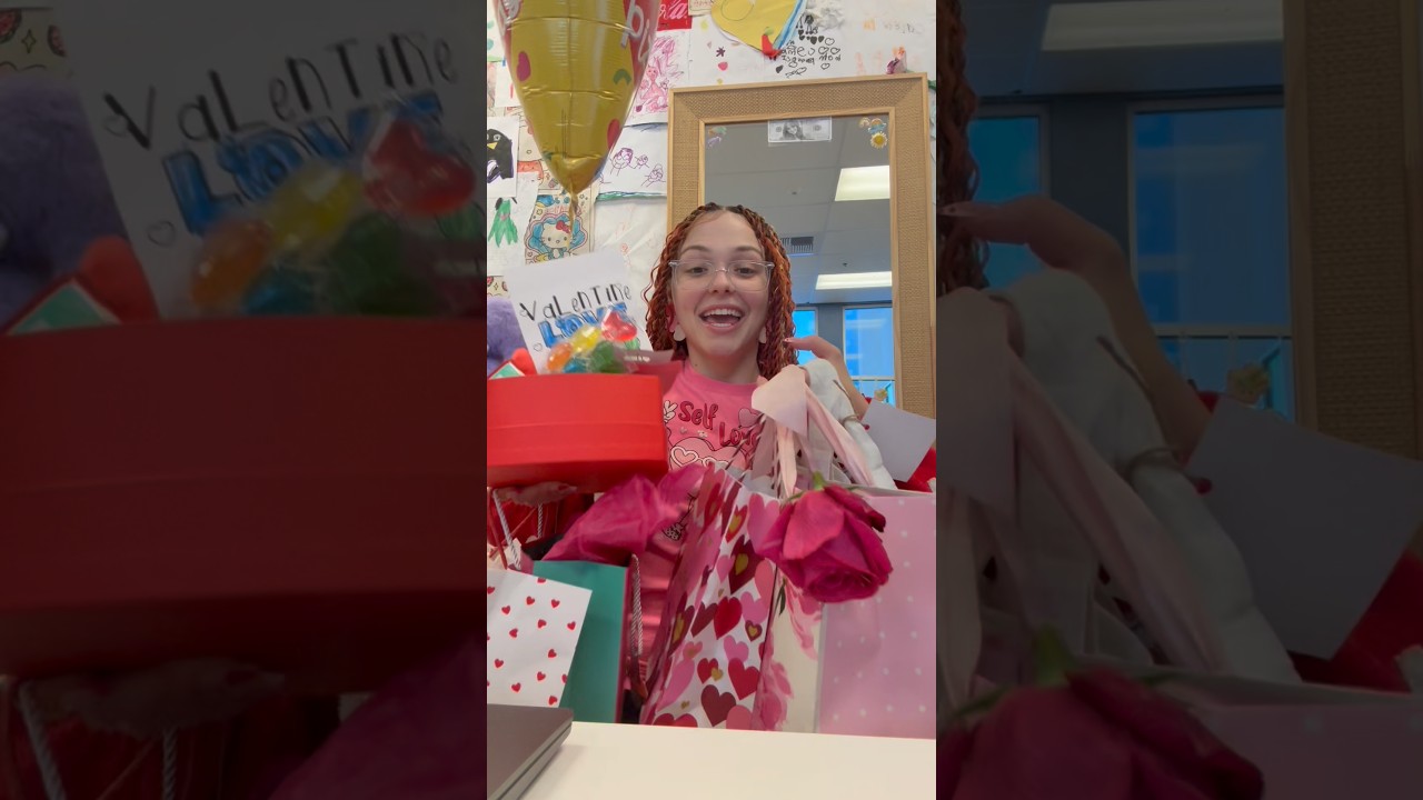 here’s everything my students got me for Valentine’s Day 💌🥰💓 