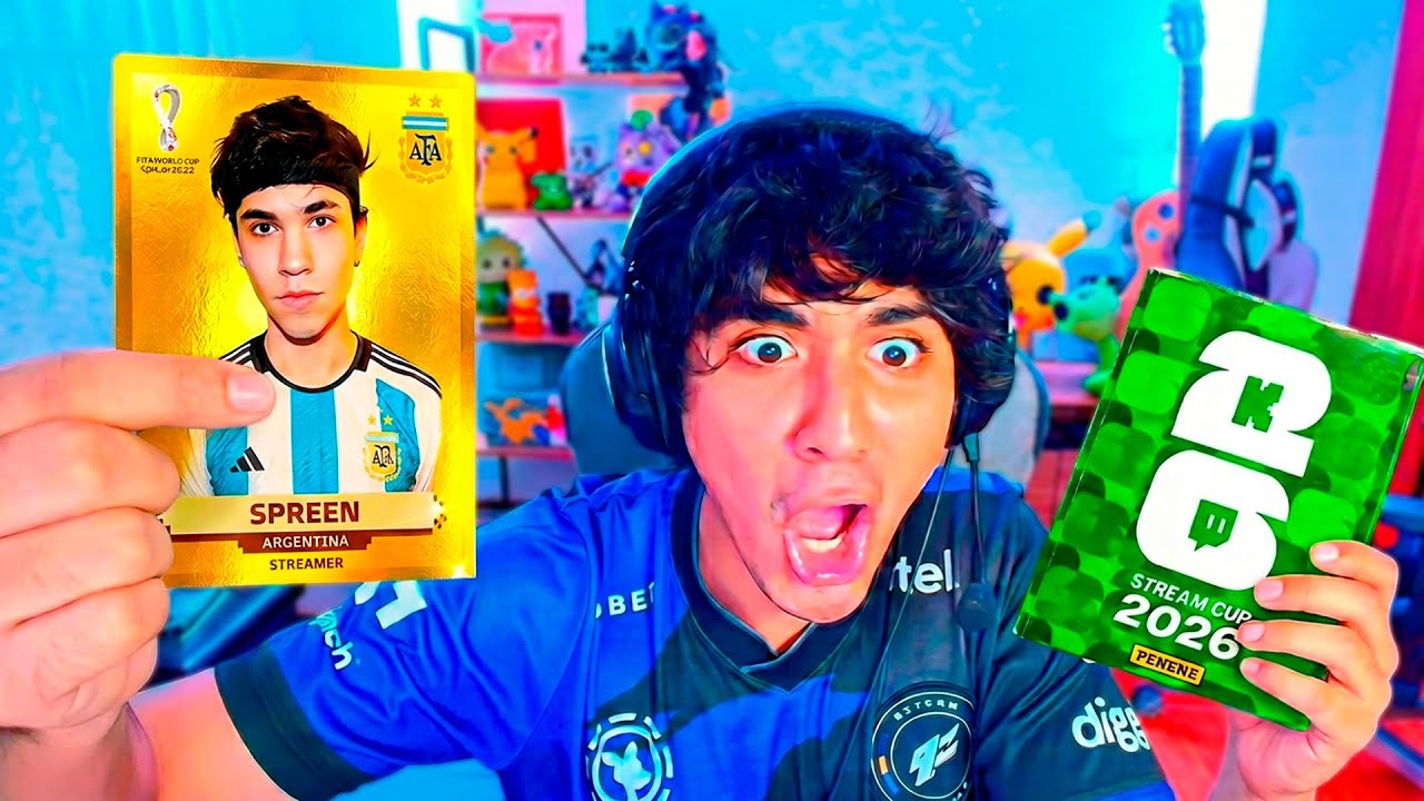 Hice un álbum de streamers y salió TERRIBLE 💀