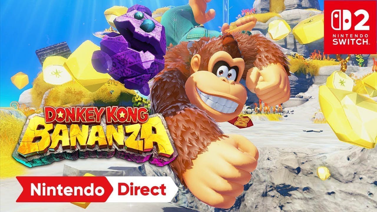 Donkey Kong Bananza Trailer 2025 Nintendo Switch 2 Direct