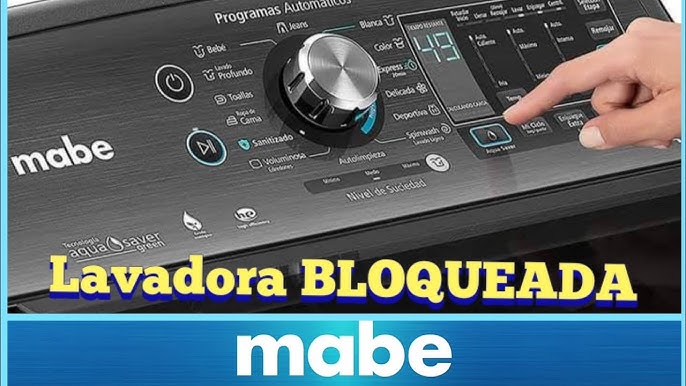 Mabe Lavadora / Secadora eléctrica 8 programas 44lbs MCL2040ESDG0