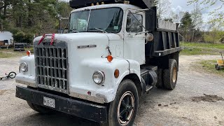 671 Detroit loaded hill climb #antique #trucking