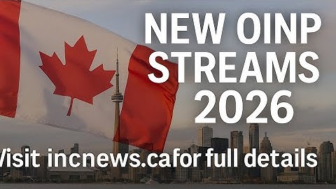 New Ontario OINP Streams Coming In 2026