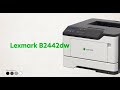 Lexmark b2442dw imprimante laser monochrome  gamme lexmark go line franais