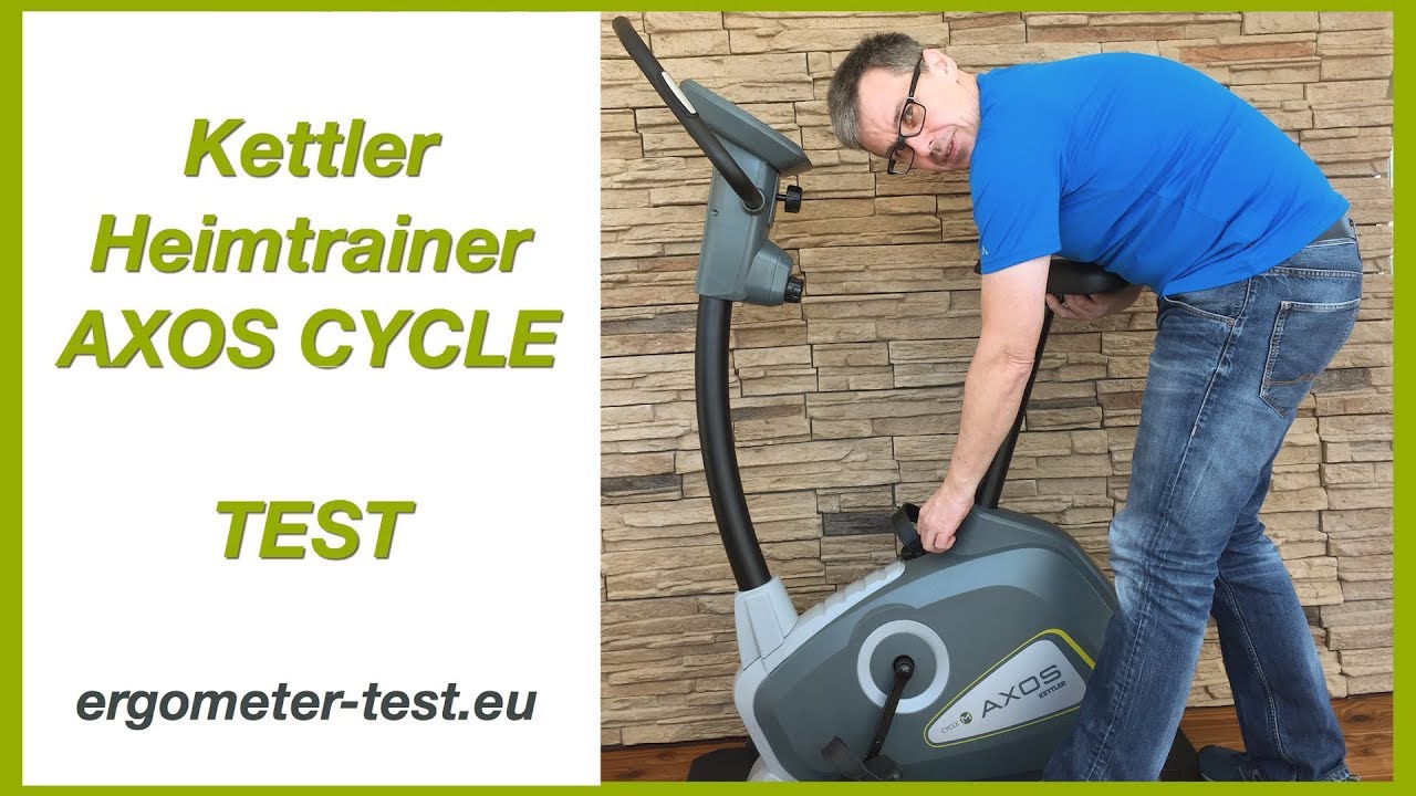 strelen ambulance spoel Kettler Heimtrainer Test Axos Cycle - YouTube