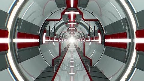 Futuristic Round Corridor | Motion Graphics - Videohive template