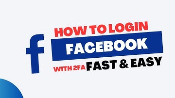 How to Login FB Using 2FA