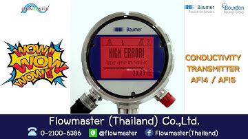 🤩WoW 🤩WoW 🤩WoW❗️❗️🎉Special feature conductivity transmitter AFI4/AFI5 of "Baumer" 🎉
