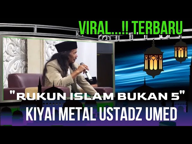 KIYAI METAL USTADZ UMED CERAMAH BAHASA SUNDA LUCU class=