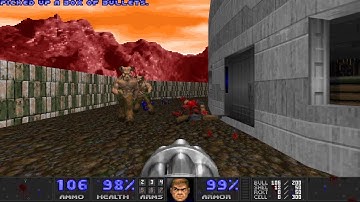 Doom II - Realm of Chaos: 25th Anniversary Edition - MAP02: Outpost 27 (Ultra-Violence 100%)