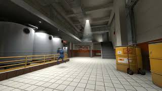 Sniper chases spy.