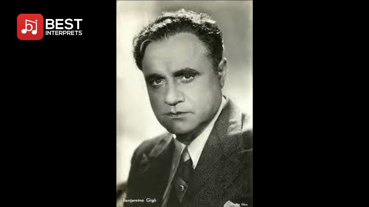 Benjamino Gigli sings Giacomo Meyerbeer - O Paradiso from the Grand opera "L´Africaine"