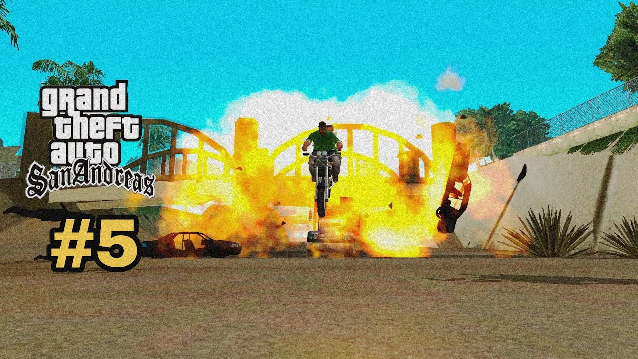 Grand theft Auto: San Andreas Full Gameplay mobile (60fps) part 5 # ...