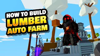 How To Auto Farm Wood With Lumbermill In Roblox Islands