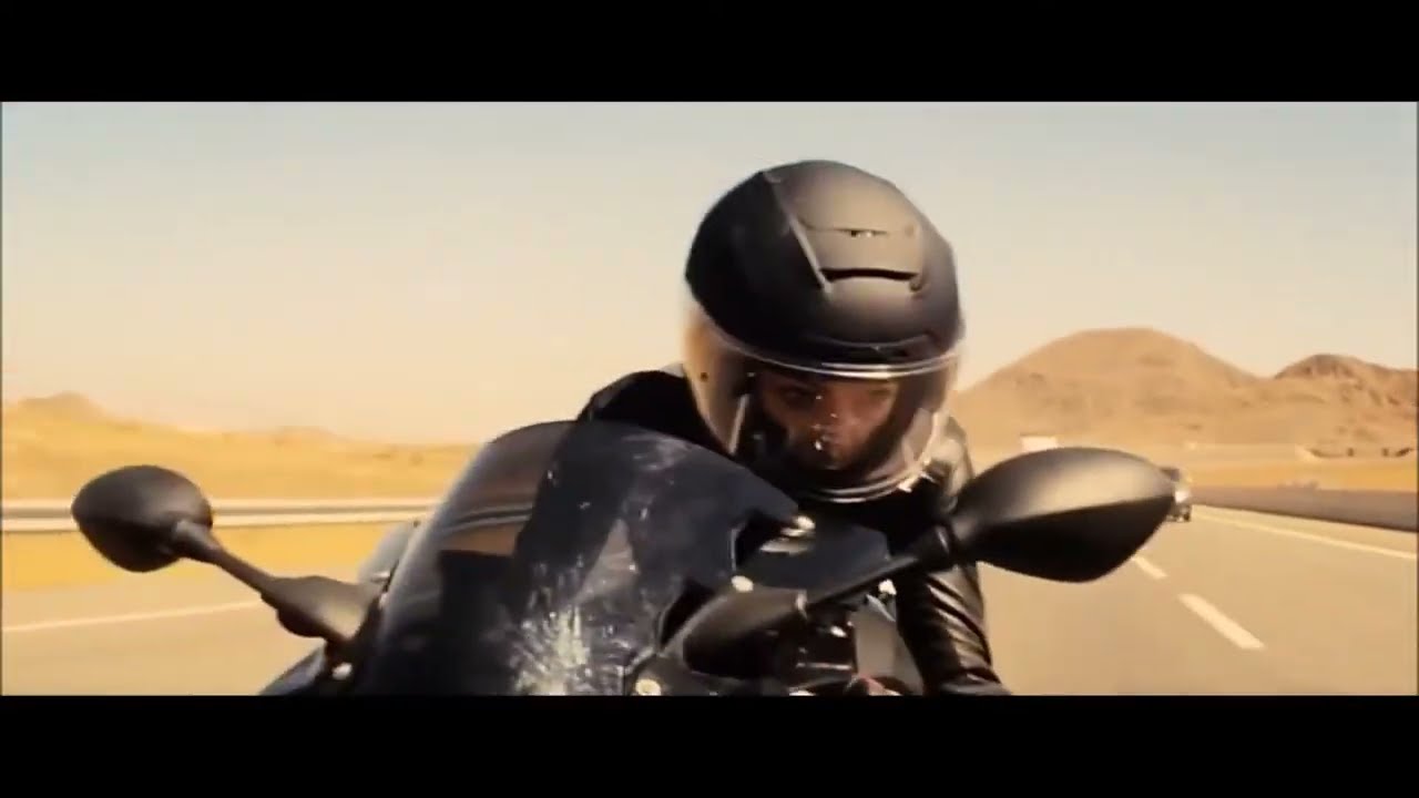MISSION IMPOSSIBLE ROGUE NATION BIKE CHASE (RUNAWAY TRAIN GOES WITH EVERYTHING)