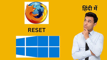 Windows 11 और 10 पर Firefox को Default Settings पर Reset कैसे करें | GrowUpWindows Tutorial