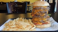 10 STACK BURGER CHALLENGE IN SEATTLE!!