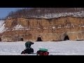 Татарстан. Долгополянский гипсовый рудник (Gypsum mine near Dolgaya Polyana)