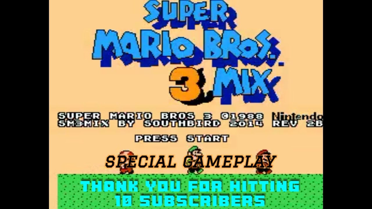 Super Mario Bros 3 Mix Gameplay Part 1