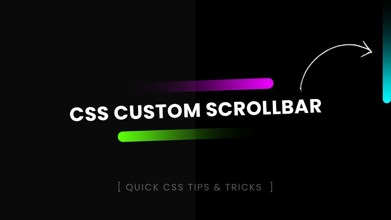 How to Create Custom Scrollbar in CSS  Customize Scrollbar