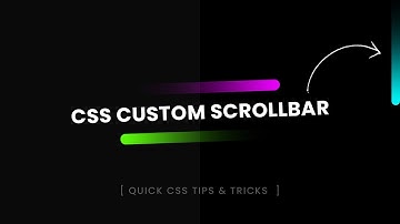 How to Create Custom Scrollbar in CSS | Customize Scrollbar