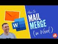 Mail Merge in Word: Complete Walk Through From Start to Finish