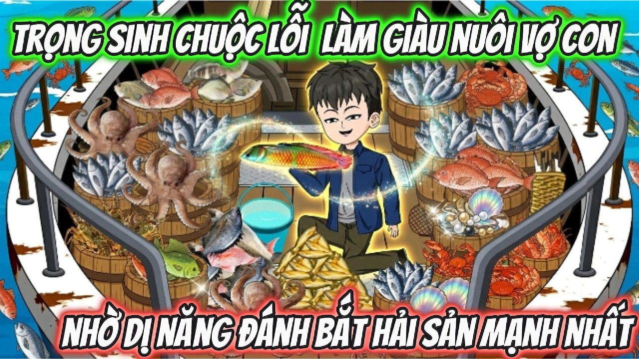 Trọng Sinh Chuộc Lỗi Làm Giàu Vợ Con Nhờ DỊ Năng Đánh Bắt Hải Sản Mạnh Nhất | BTC Vietsub