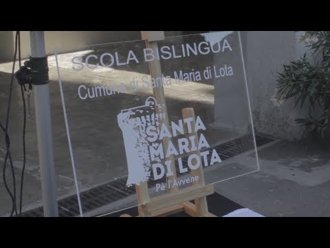 Santa Maria di Lota inaugure sa classe de CP bilingue
