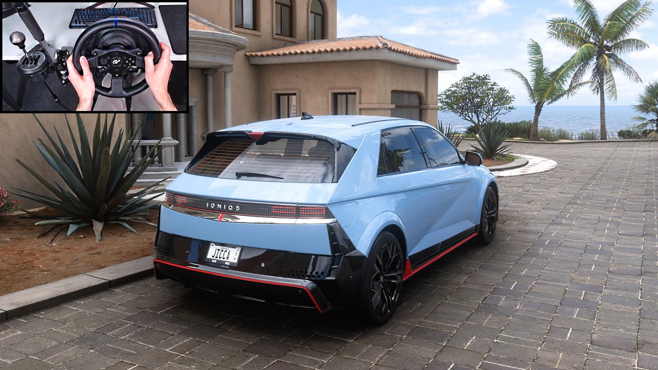 Hyundai IONIQ 5 N - Forza Horizon 5 | Steering Wheel Gameplay - YouTube