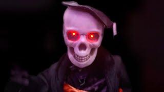 Gemmy 2022 ~ PROTOTYPE 3FT Life Size Magic Moves Skeleton 