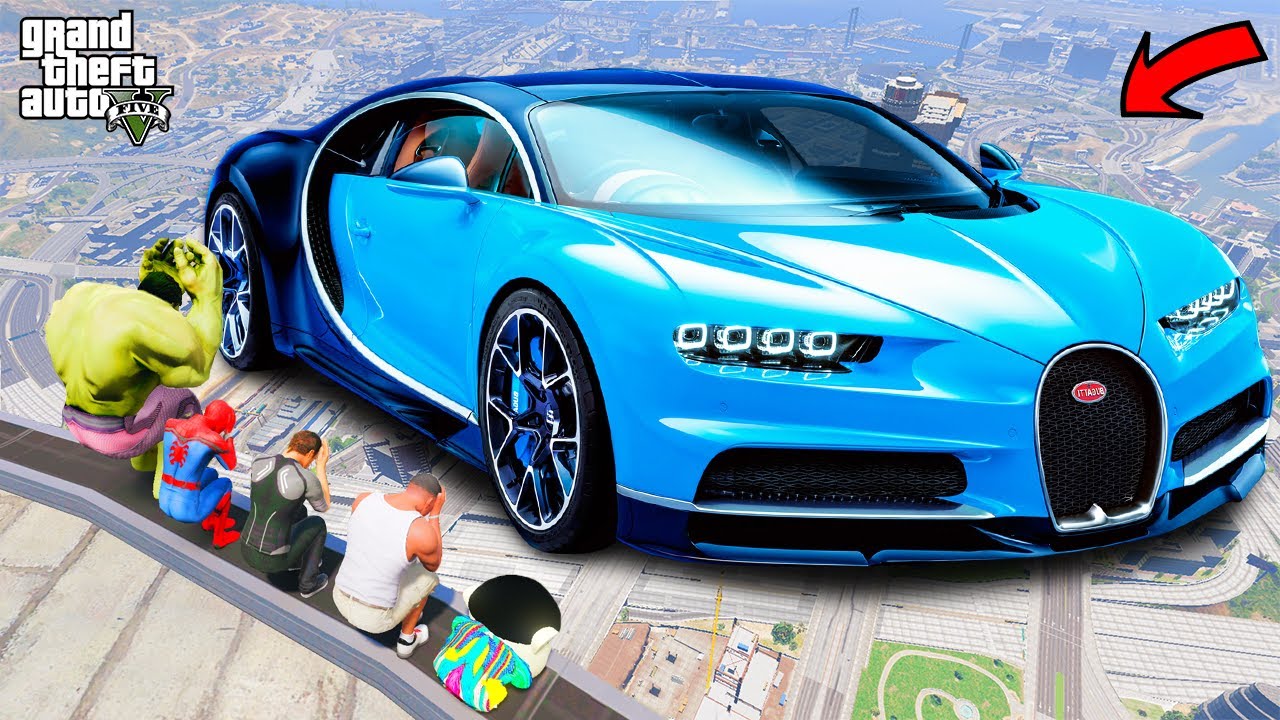 Franklin and Shinchan Finding Biggest Car In GTA 5 ! (GTA 5 Mods