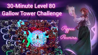 Gallow Tower – Reach Level 80 Challenge Complete in 30 Minutes | Vampire Survivors