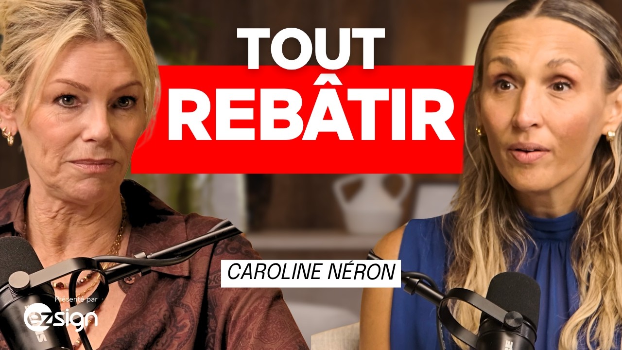 Caroline Néron se confie sur sa faillite et le prix de tout rebâtir