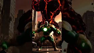 Green Superhero vs Monster – Epic Battle Begins!