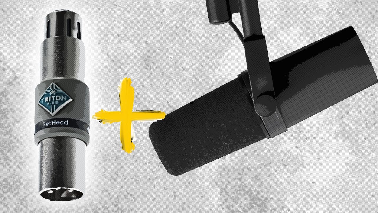 配信機器・PA機器・レコーディング機器 SHURE SM7B + Triton Audio FetHead Shure SM7B Podcast Package - with Mic Booster and Desktop