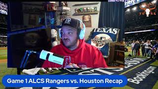 Off The Rails ALCS Game 1 Recap and Game 2 preview by The Guys of Texas Podcast 14 views 7 months ago 8 minutes, 17 seconds