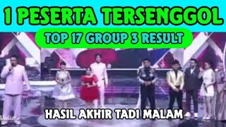 LAST NOCATION: GROUP 3 TOP 17 RESULTS DA7 | FINAL RESULTS DANGDUT ACADEMY 7