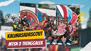 ACTION-PACKED CHEER !!!! KALIMASADASCOUT SCOUTS OF MTSN 2 TRENGGALEK | ARCAMANIK VI 2024 screenshot 3