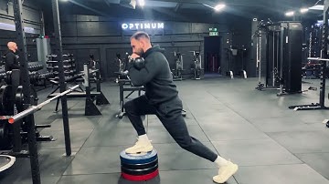 Step Up Knee Drive - KB Front Rack