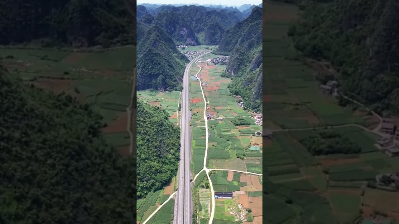 This is the beautiful scenery of Hechi City