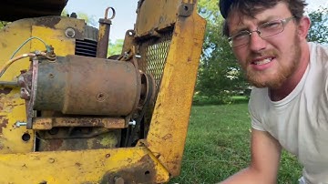 Cub Cadet 70 Memorial Tractor Rebuild Episode 1: Disassembly begins