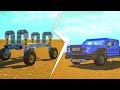 Noob VS. Pro Off Road Boosters Only Challenge - Scrap Mechanic | JeromeACE