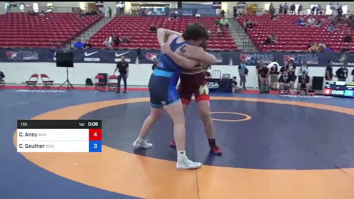 110 Lbs 7th Place - Connor Aney, Ascend Wrestling ...