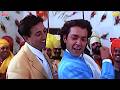 Dhoom Dhoom Luck Luck 4K Video Sunny Deol Bobby Deol Wedding Bhangra Party Song Dillagi Movie