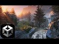 Mountain stream  speed level art  unityrp